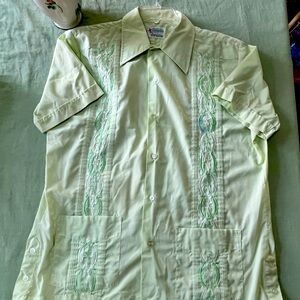Vintage Men’s Mexican Guayaberas shirt
